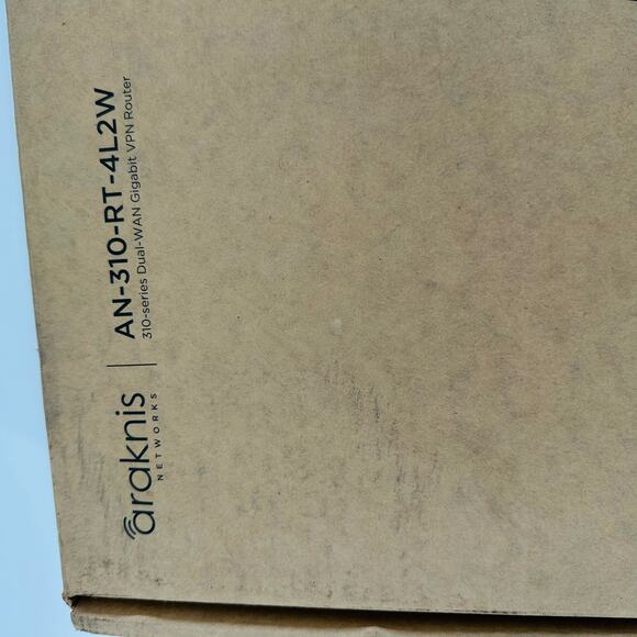 Araknis AN-310-RT-4L2W 310 Series Multi-WAN Gigabit VPN Router New in Box - Picture 5 of 5